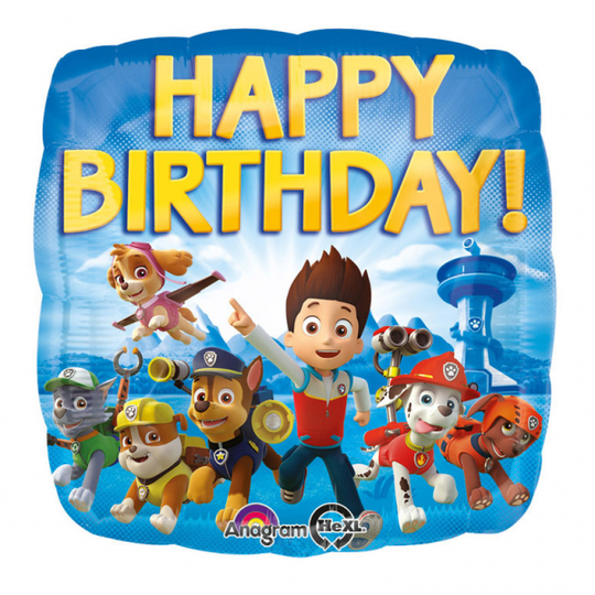 Foliopallo Happy Birthday, Ryhmä Hau, 43cm