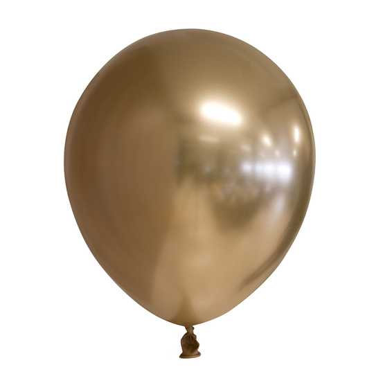 Chrome ilmapallot, kulta, 30cm, 10kpl