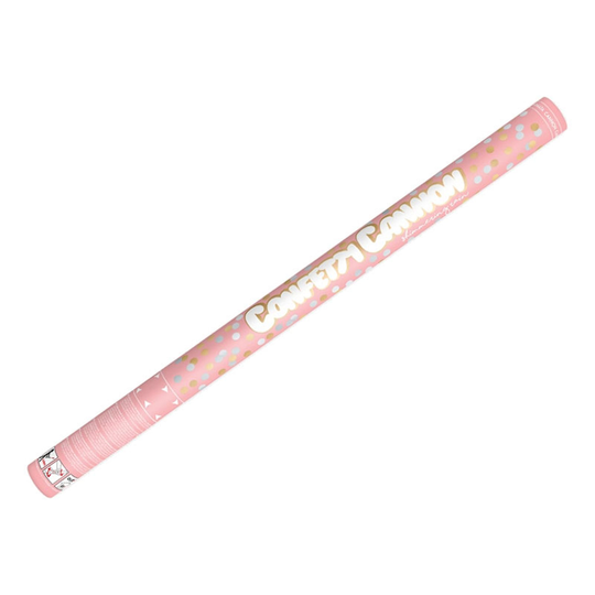 Konfettitykki Pyörylät Kulta/Hopea - 80 cm