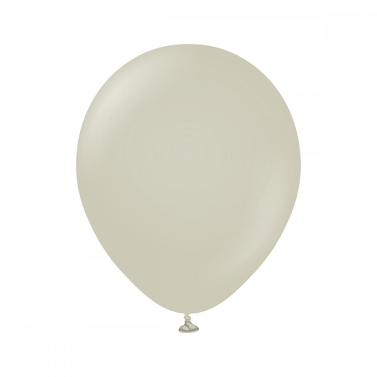 Ilmapallot - Stone harmaa, 45cm, 5kpl