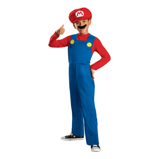 Super Mario Lapset Naamiaisasu - Medium