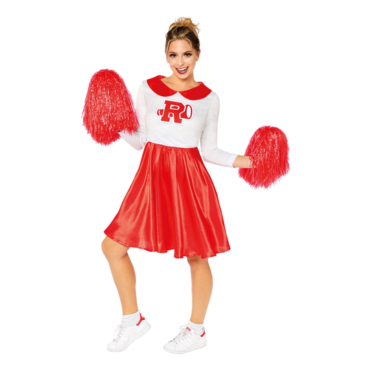 Grease Sandy Rydell Huutosakinjohtaja Naamiaisasu - X-Small