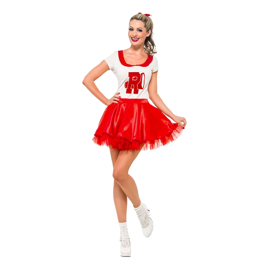 Sandy Cheerleader Naamiaisasu - Medium