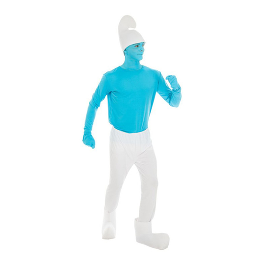 Smurf Deluxe Naamiaisasu - X-Large