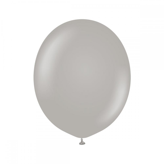 Ilmapallot - Grey, 45cm, 5kpl