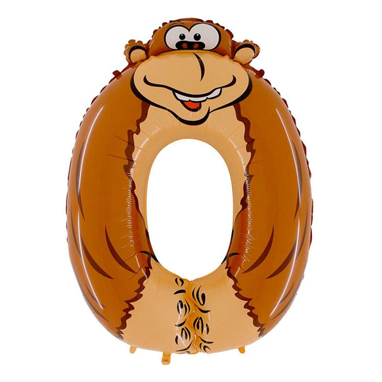 Numeroilmapallo Eläin - Numero 0