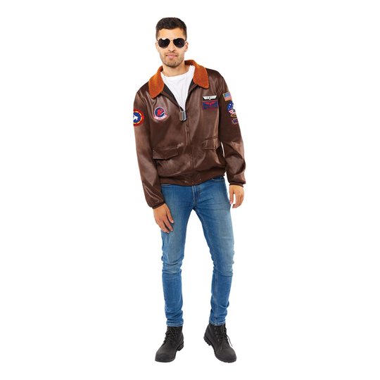 Top Gun Bomber-takki Naamiaisasu - Large