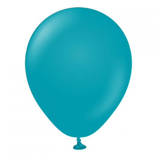 Lateksi-ilmapallot Professional Mini Turquoise - 100-pakkaus
