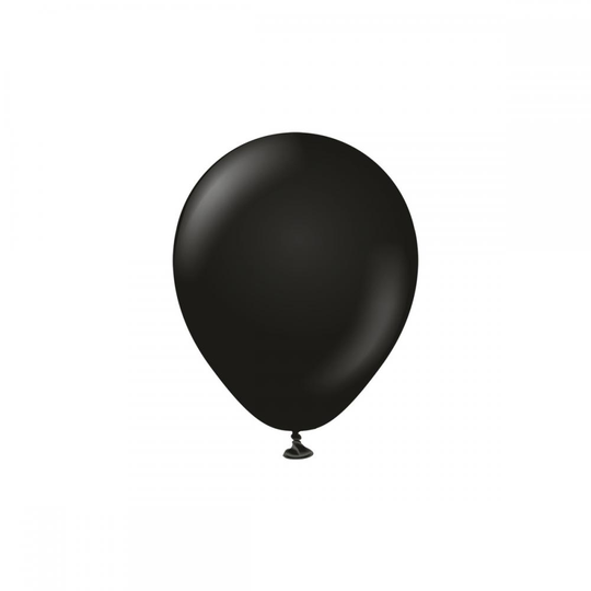 Ilmapallot - Black, 13cm, 25kpl