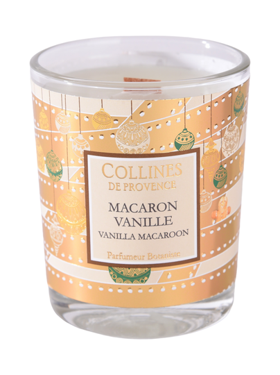Jouluinen tuoksukynttilä vanilla-macaron