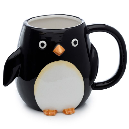 Keraaminen muki kahvalla - Pingviini