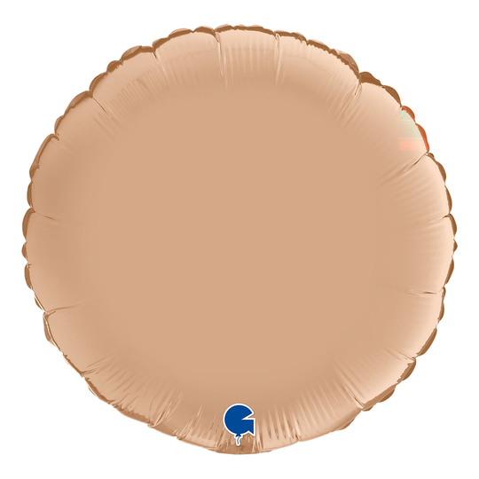 Folioilmapallo Pyöreä Satin Nude