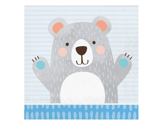 Birthday Bear Lautasliinat, 16kpl