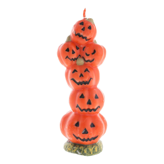 Steariinikynttilä Halloweenkurpitsat