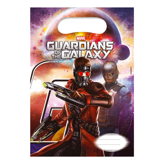 Juhlapussit Guardians of the Galaxy - 6-pakkaus
