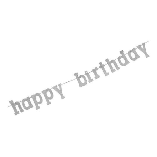 Viirinauha Happy Birthday Hopea - 320 cm