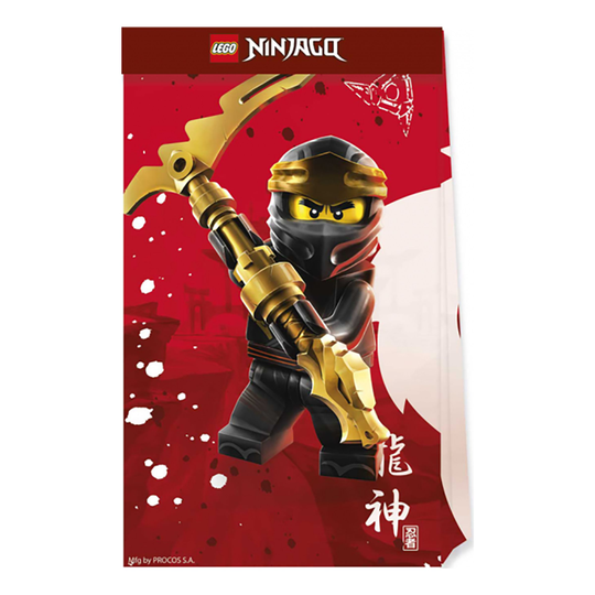 Juhlapussit Lego Ninjago - 4-pakkaus