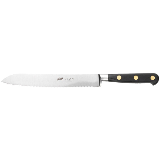 Lion Sabatier Leipäveitsi, 20 cm, musta