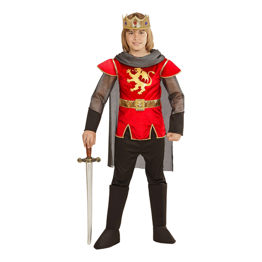 Punainen King Arthur Lasten Naamiaisasu - Small