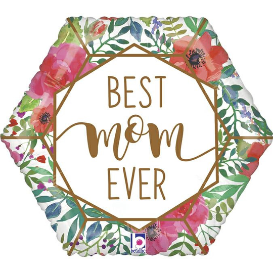 Foliopallo - Best Mom Ever, 46cm