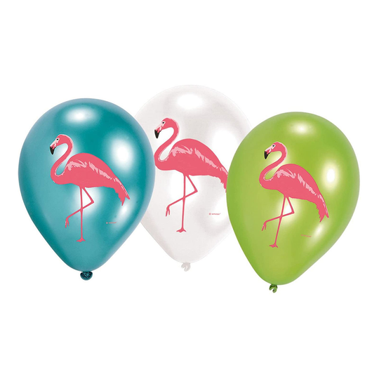 Ilmapallot Flamingo - 6-pakkaus