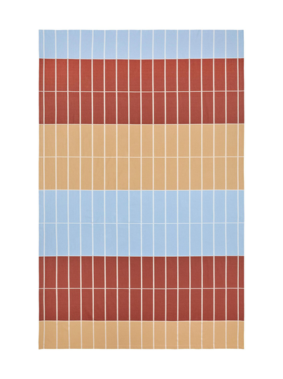 Tiiliskivi-pöytäliina 156 x 250 cm