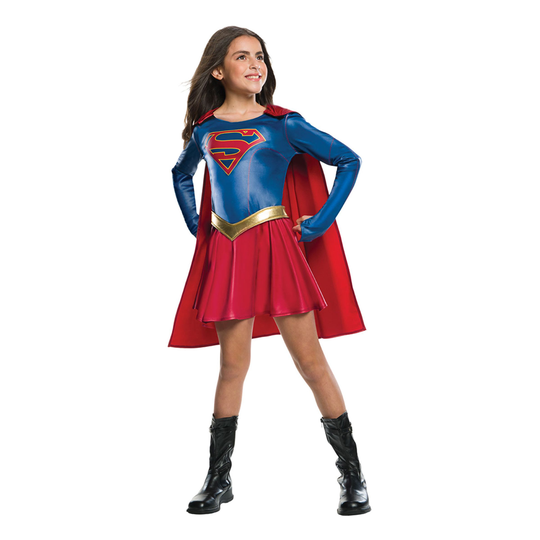 Supergirl TV-sarja Lapset Naamiaisasu - Small