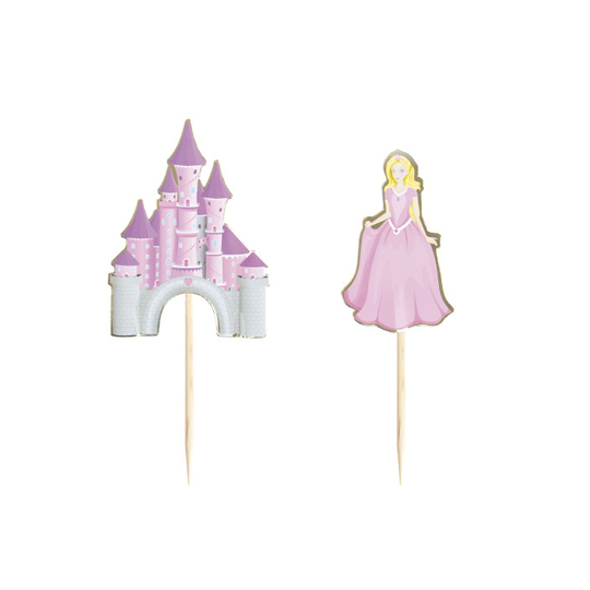 Cocktailtikut - Prinsessa 10kpl