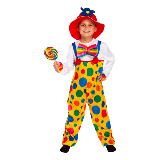 Clown Lasten Naamiaisasu - Medium (7-9 vuotta)