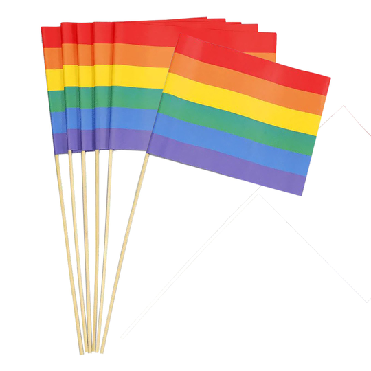 Pride-lippu Kepillä - 6-pakkaus