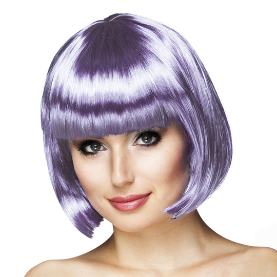 Cabaret Violetti Peruukki - One size