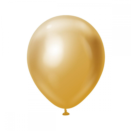 Ilmapallot - Gold Chrome, 45cm, 5kpl