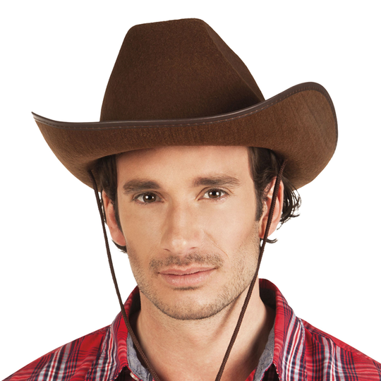 Cowboyhattu Rodeo Ruskea - One size
