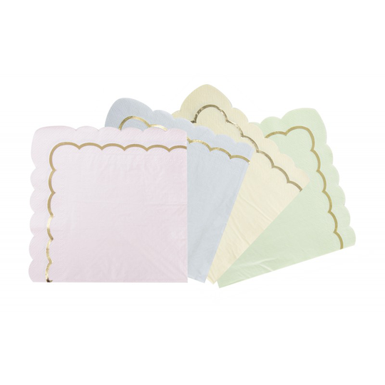 Pastelliset Lautasliinat, 16kpl