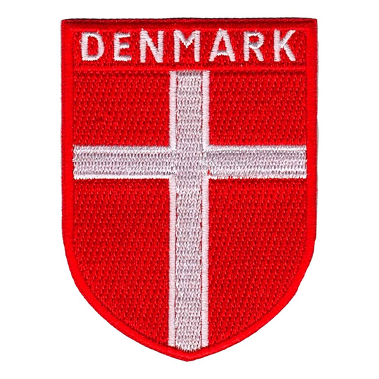 Kangasmerkki Tanskan Vaakunalippu