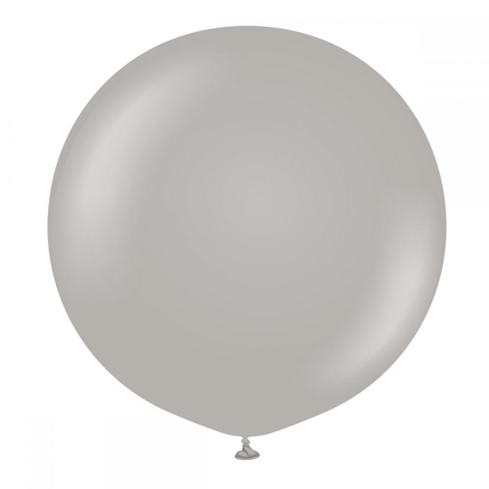 Isot Ilmapallot - Grey, 60cm, 2kpl