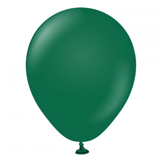 Lateksi-ilmapallot Professional Mini Dark Green - 25-pakkaus