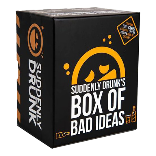 Suddenly Drunk's Box of Bad Ideas Juhlapeli