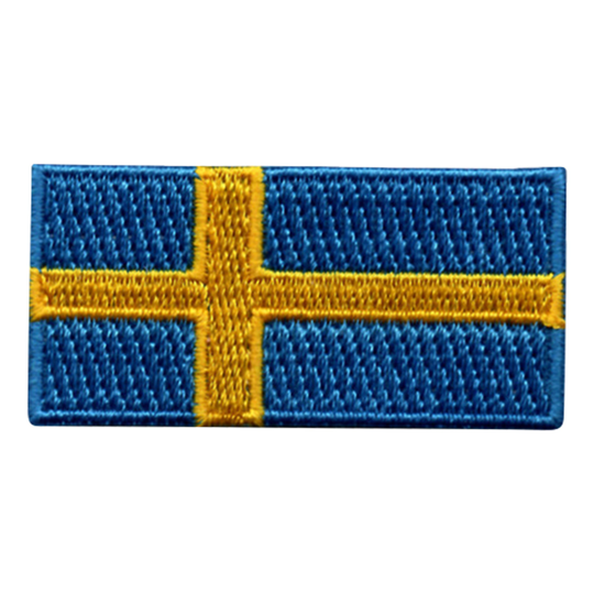 Kangasmerkki Ruotsin Lippu - Pieni