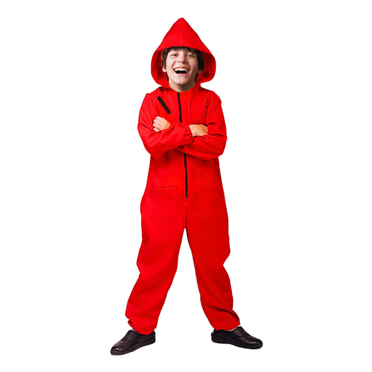 La Casa de Papel Budget Lasten Naamiaisasu - One size