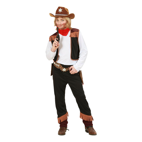 Cowboy Lasten Naamiaisasu - X-Large