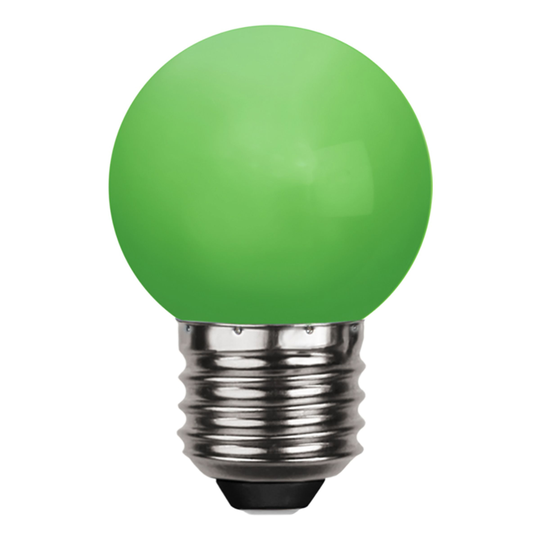 Pallolamppu E27 LED - Vit