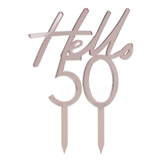 Kakkukoriste Numero Hello - 50