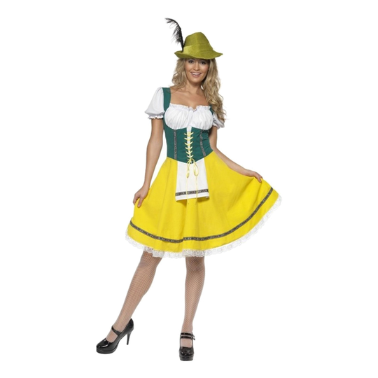 Oktoberfest Naisten Naamiaisasu - Medium