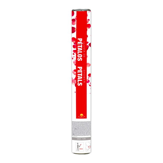 Konfettitykki Ruusunlehdet - 50 cm