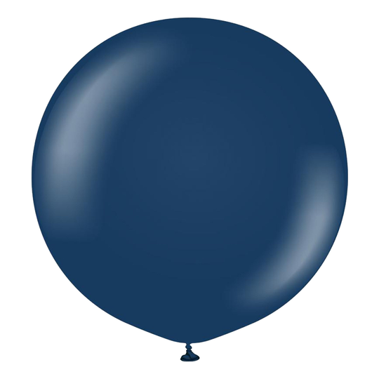 Lateksi-ilmapallot Professional Supersuuret Navy - 2-pakkaus