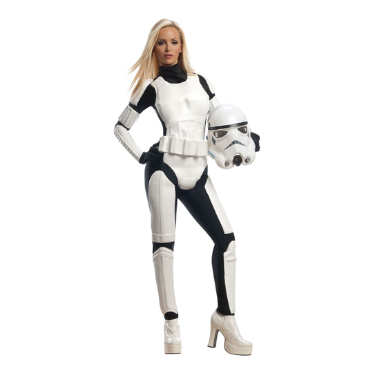 Stormtrooper Naisten Naamiaisasu - X-Small