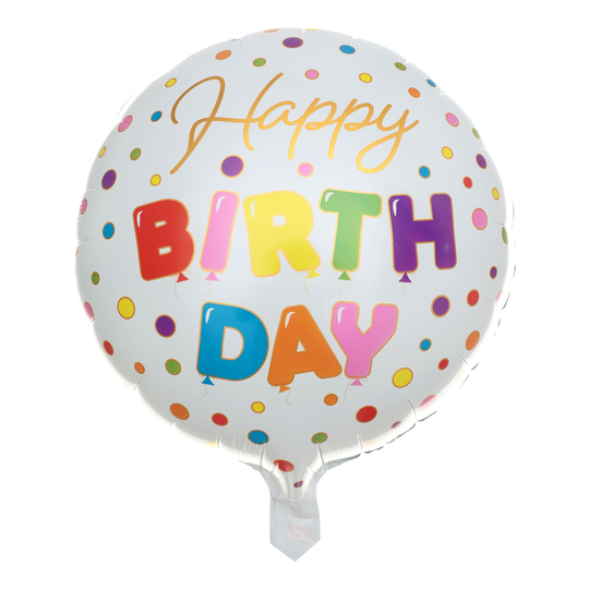 Folioilmapallo Happy Birthday