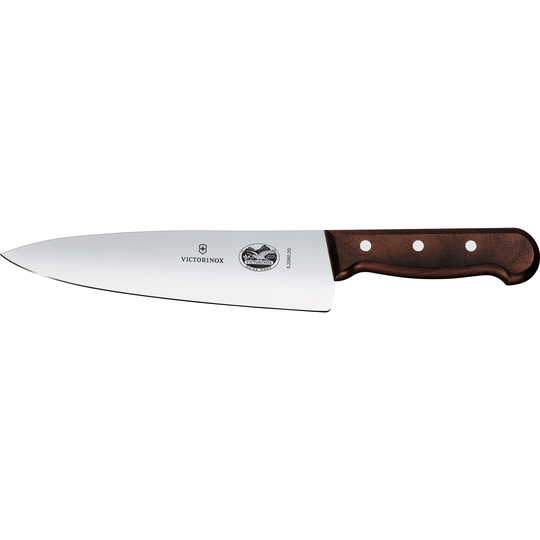 Victorinox Erikoisleveä kokkiveitsi 20 cm, wood