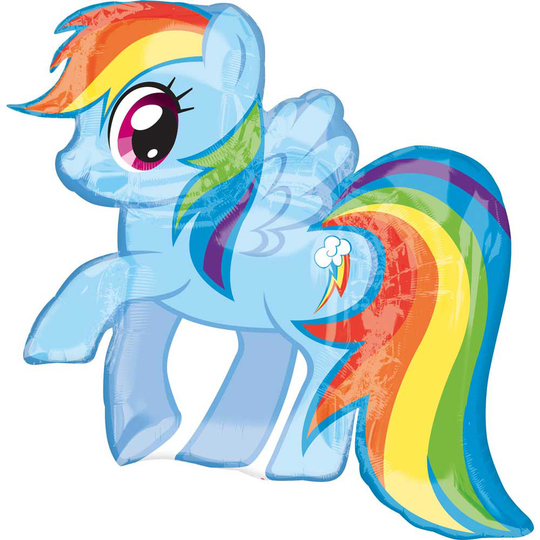Muotofoliopallo My Little Pony, Rainbow Dash